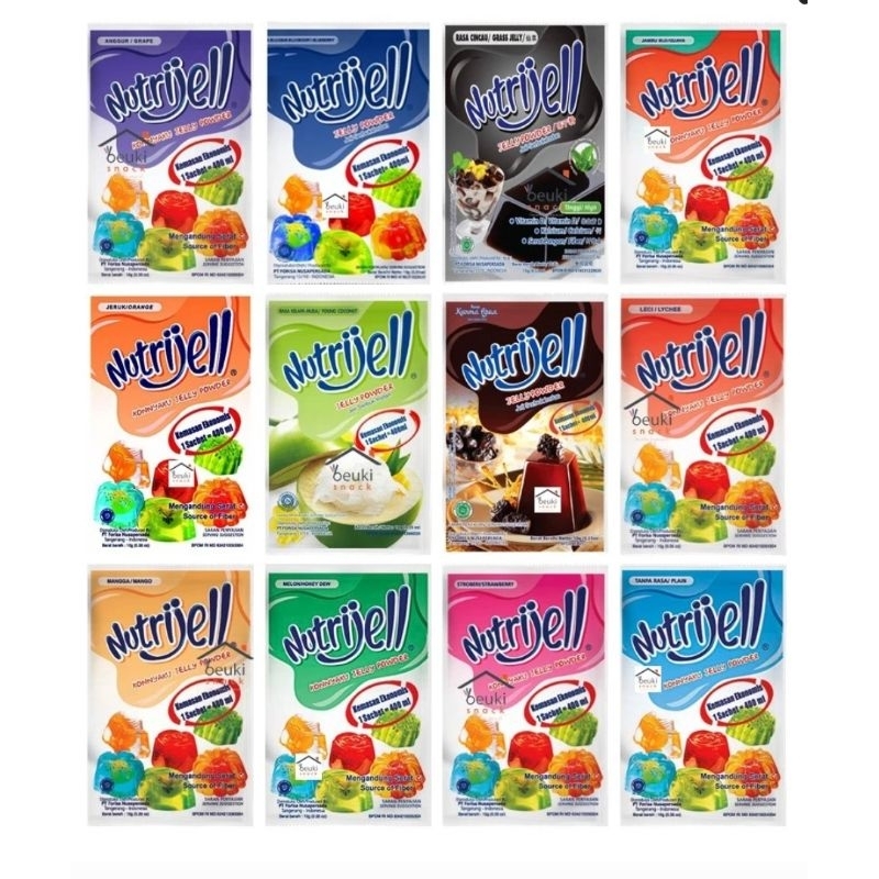 

Nutrijel jelly rasa buah - NUTRIJELL EKO JUAL PER BOX/NUTRIJELL ALL VARIAN JELLY POWDER EKONOMIS/JELLY FORISA