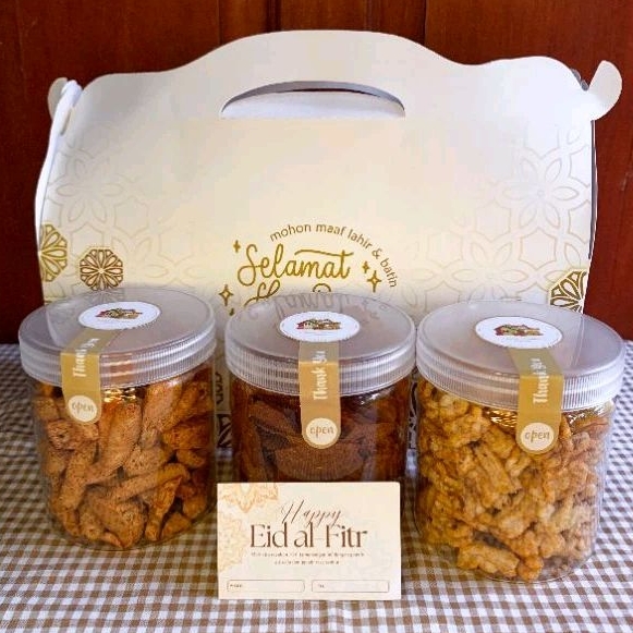 

HAMPERS IDUL FITRI - Hampers cemilan