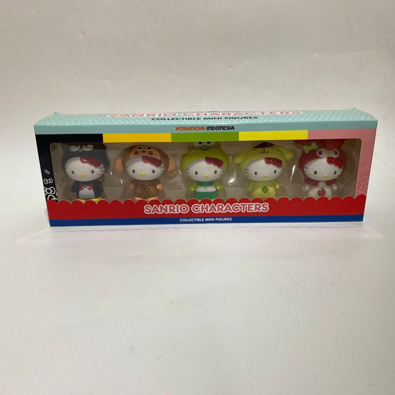 Sanrio Hello Kitty Characters Set 5 - Badtz Maru Monkichi Keropi Melody Pompurin