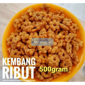 

500 gr snack kembang ribut