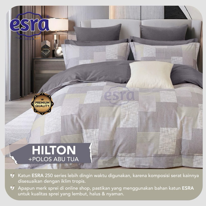 kain sprei meteran hilton esra