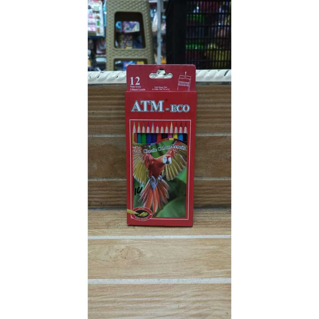 

mainan anak pensil warna warni panjang atm