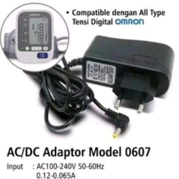 Adaptor tensimeter omron 6v untuk omron tensi hem 8712-7200-7203 omron