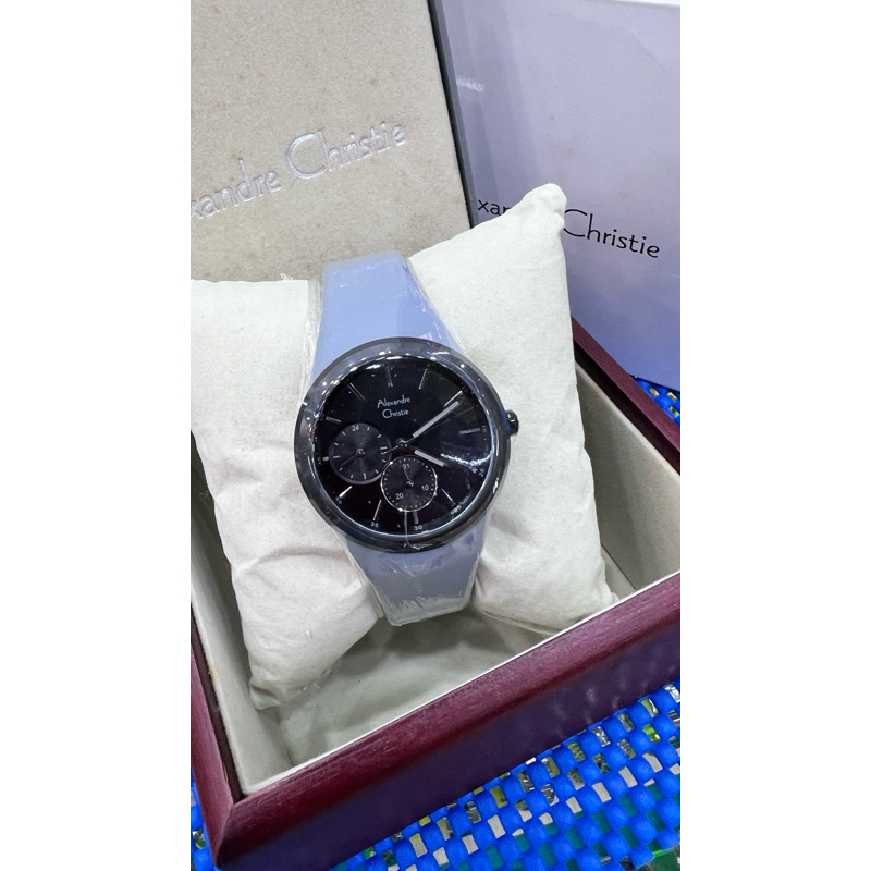 Alexandre Christie 2663BF rubber strap