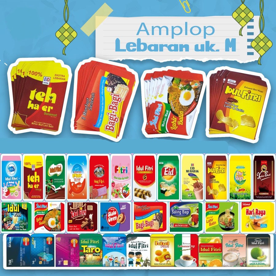 

AMPLOP LEBARAN, AMPLOP KONDANGAN, AMPLOP MOTIF, ANGPAU UANG (1 PAK ISI 8 LEMBAR)