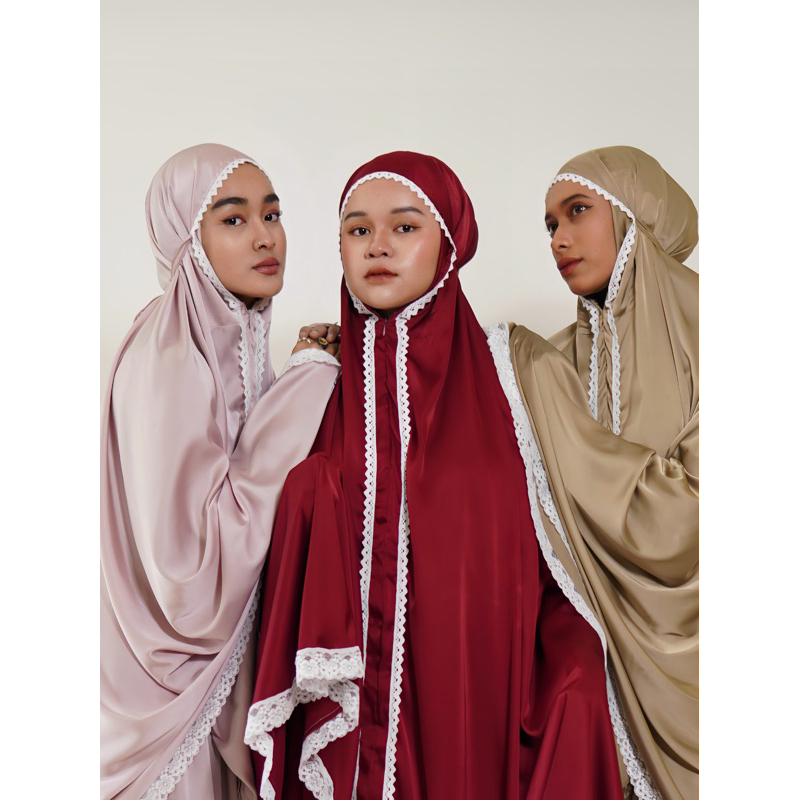 The Nurmala Silk Mukena - Mukena Satin Silk