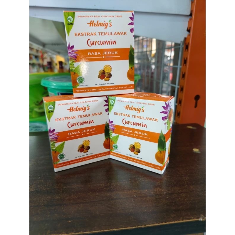 

Helmigs curcumin jeruk @5 sachet