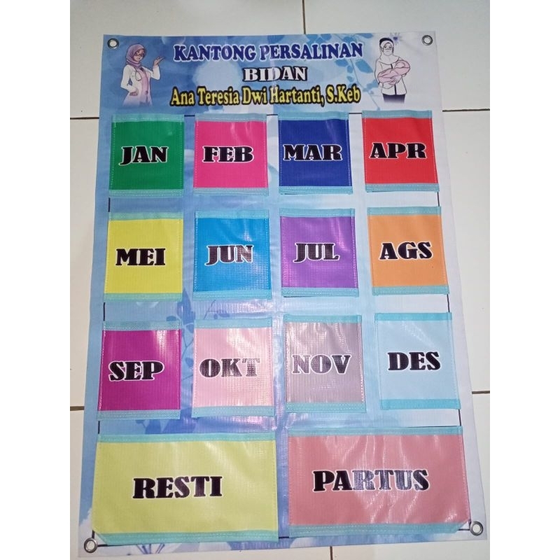 

Kantong Persalinan Klinik Bidan/Puskesmas Ukuran 50x70 cm Custom