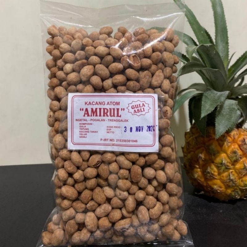 

Kacang Atom AMIRUL,kacang telor.camilan terlaris dan murah.