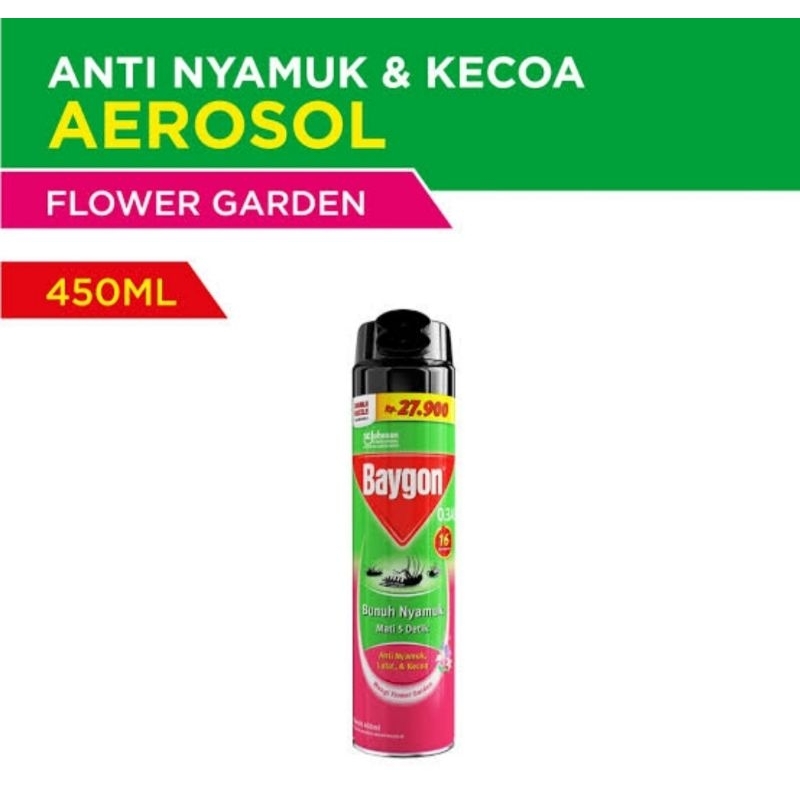baygon aerosol insektisida spray 450 ml/baygon obat nyamuk semprot 450ml/baygon /obat nyamuk semprot