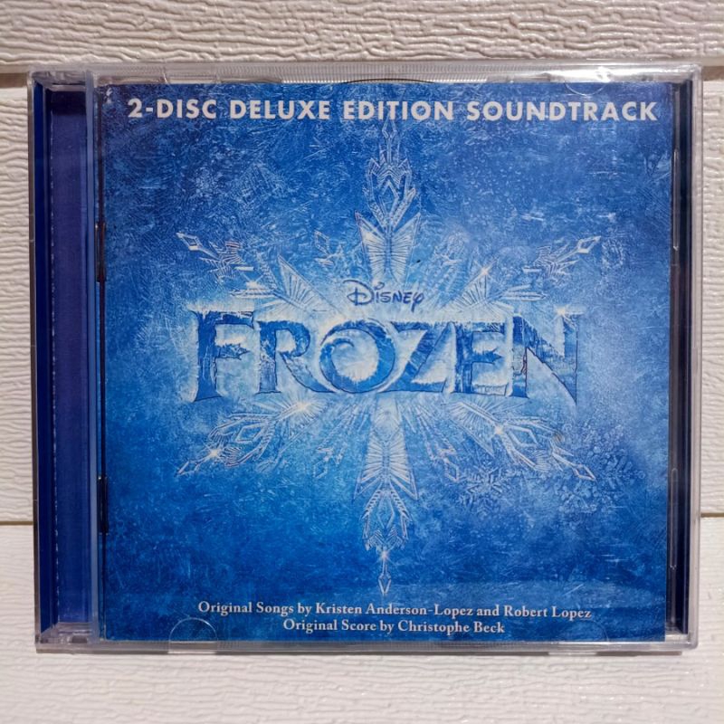 CD Disney Frozen Deluxe Edition Original 2CD
