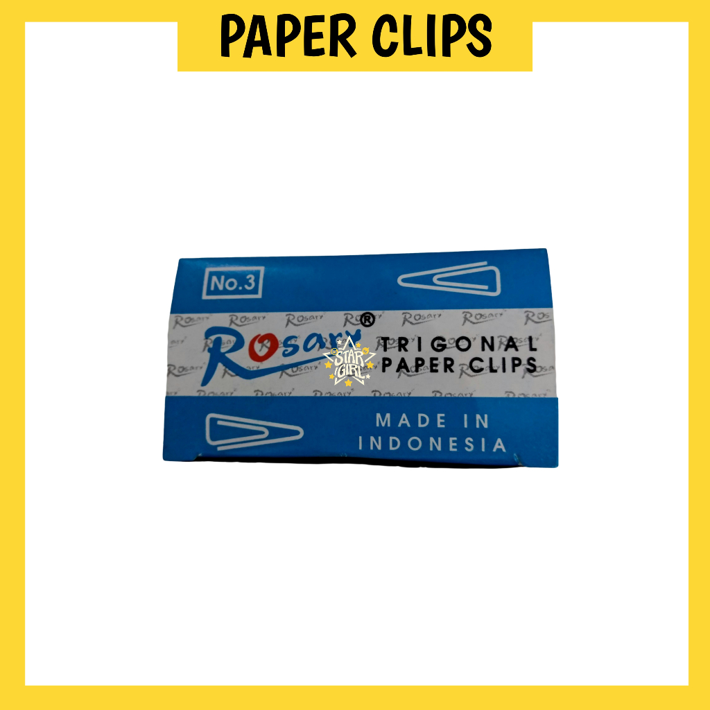 

Rosary Klip Kertas No. 3 Trigonal Paper Clips
