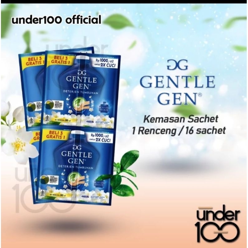 gentle gen renceng isi 16 sachet
