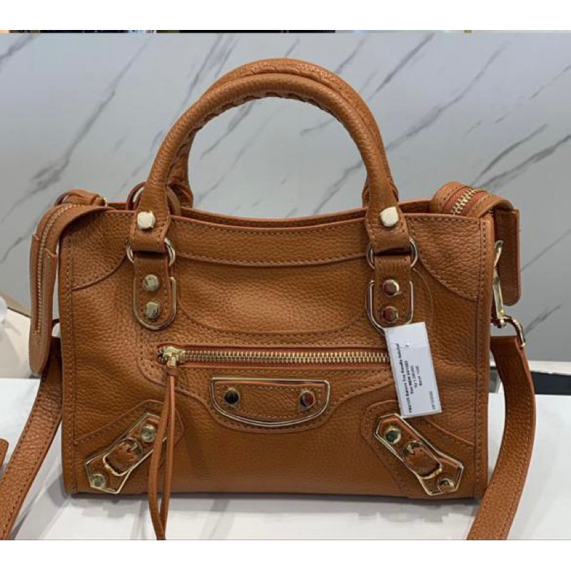 Reprice ❗️Tas Baleno full kulit asli, ala Balenciaga