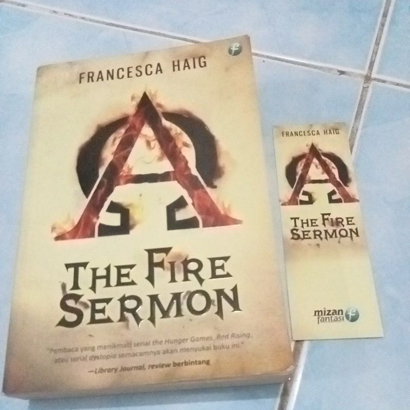 Preloved Buku Novel Fantasi The Fire Sermon