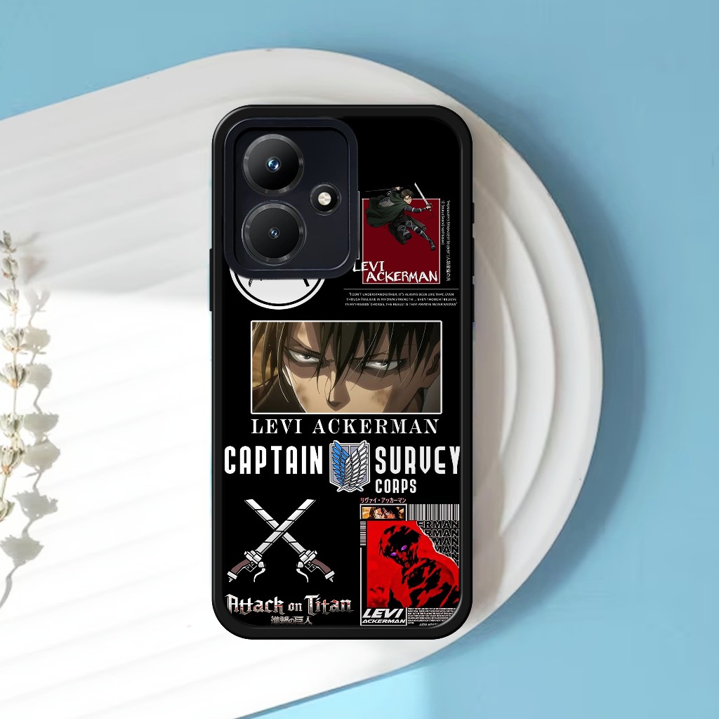 Case INFINIX HOT 30I - Casing Hp INFINIX - ( AOT) - Case Hp - Softcase Hp - Silikon Hp - Softcase Ka