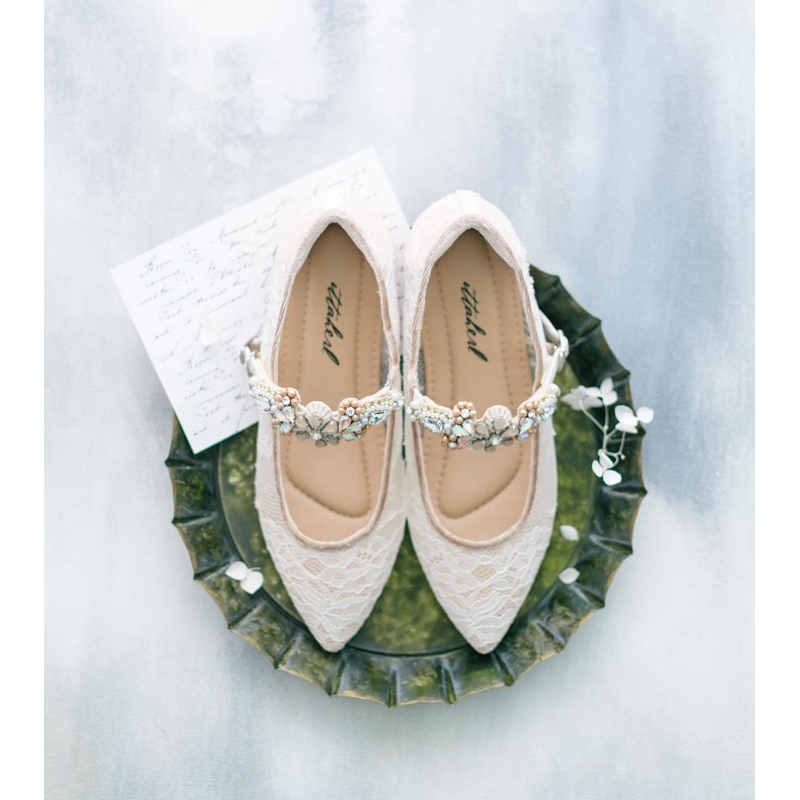 ITTAHERL CICILY MARRY ME/ KANIKA SLIP ON ROUND BLUSH / size 39 /40- READY
