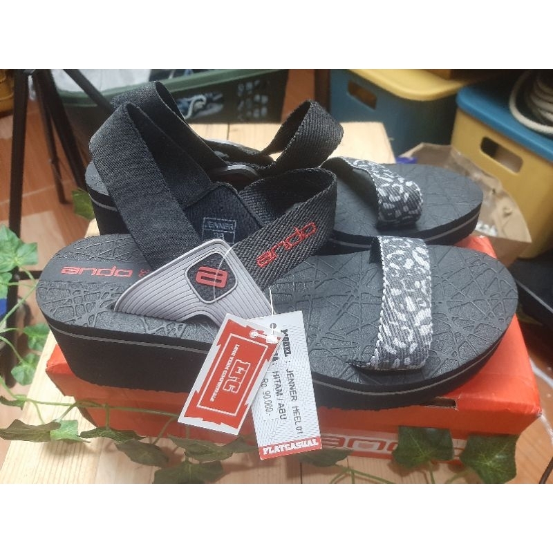SANDAL WANITA ANDO HILDA ORI