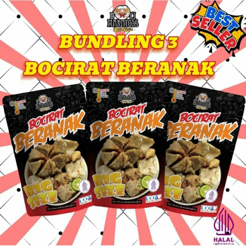 

BUNDLING 3 BOCIRAT BERANAK BOCI MAKNYOSS