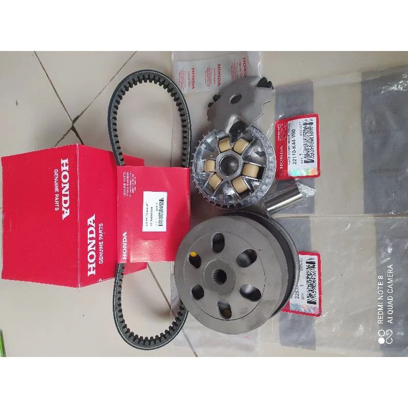 FULL SET PAKET CVT HONDA BEAT POP FI ESP STREET VARIO 110 ESP ORIGINAL