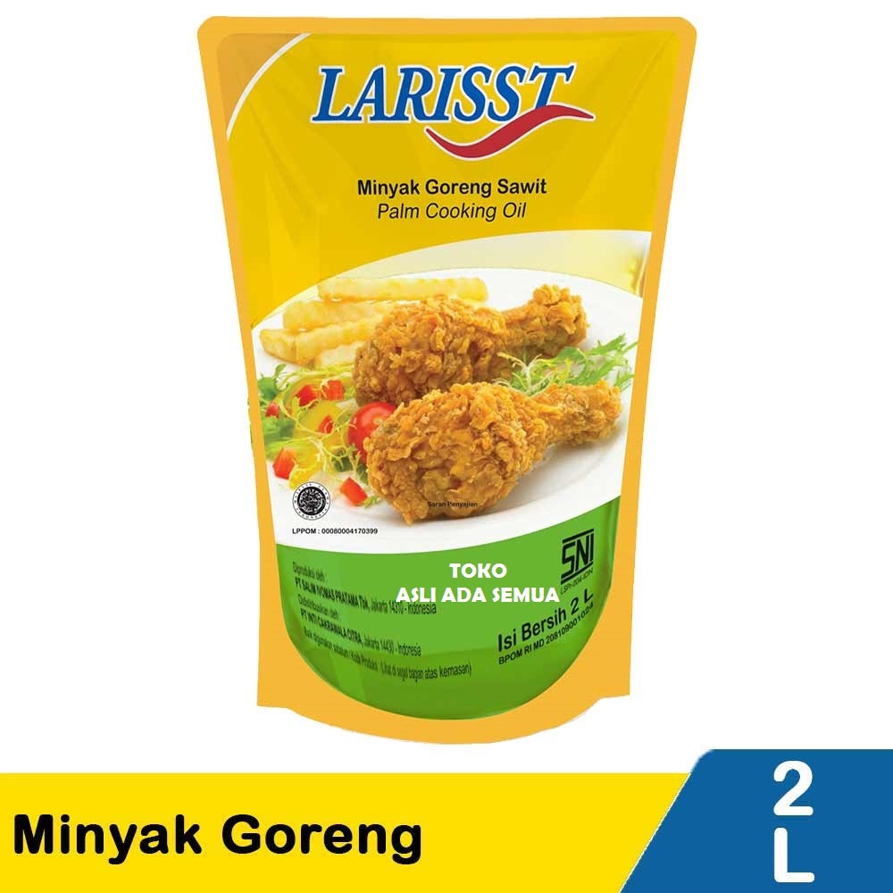 

LARISST Minyak Goreng 2L Refill