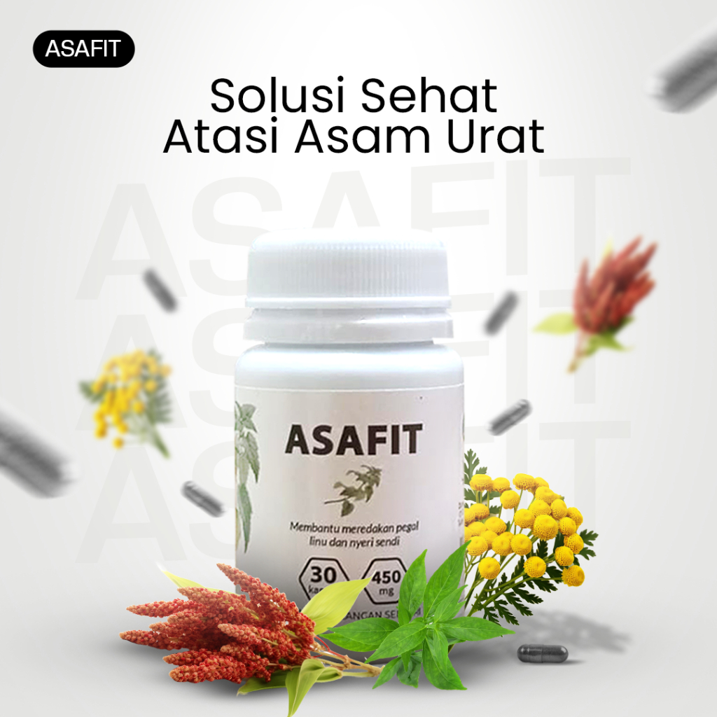 

Kapsul Jamu Asam Urat dan Pegal linu ASAFIT cegah peradangan sendi