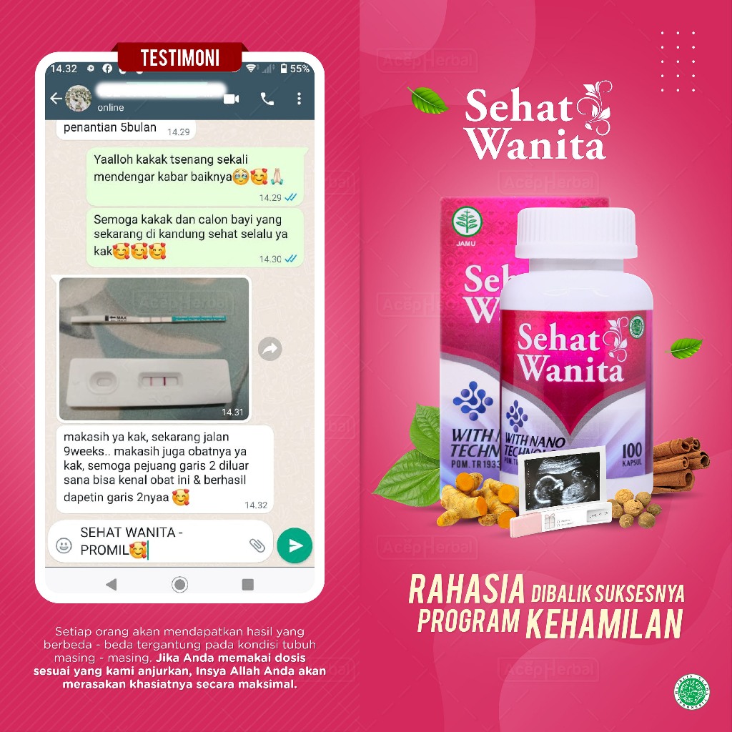 Sehat Wanita Herbal Atasi Masalah Kesehatan Kewanitaan Obat Keputihan Telat Haid Pembersih Rahim Rahim Turun Miom Kista Pelancar Haid Datang Bulan Promil Kutil Kelamin Dari Ekstrak Bahan Herbal Isi 50 Kapsul dan 100 Kapsul-4