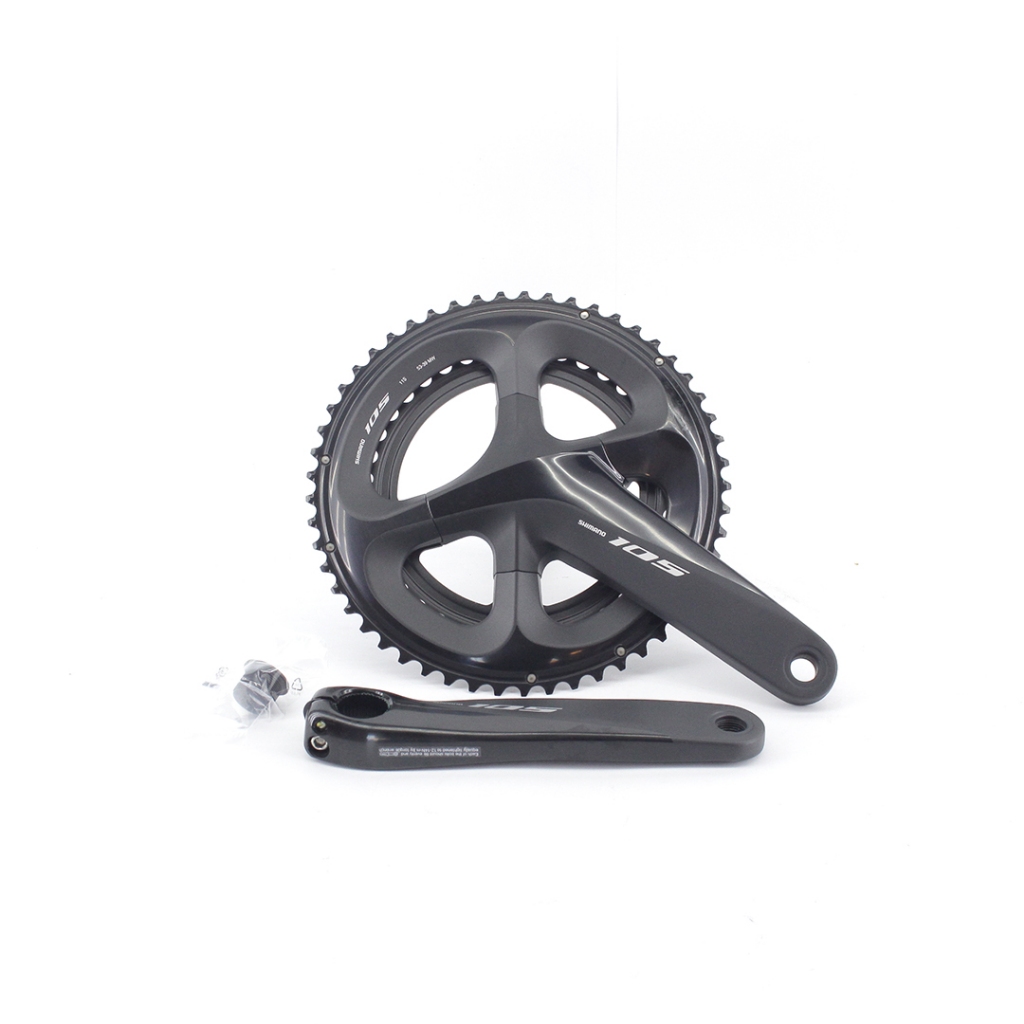 Crank SHIMANO 105 R7000 Dual Chainring Arm 170MM Tanpa BB
