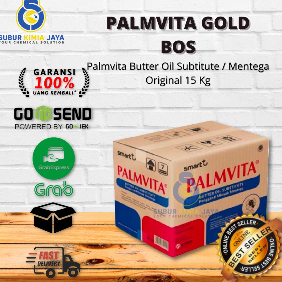 

LGA225 STAR Palmvita Gold BOS 15 Kg Palmvita Butter Oil Subtitute Mentega