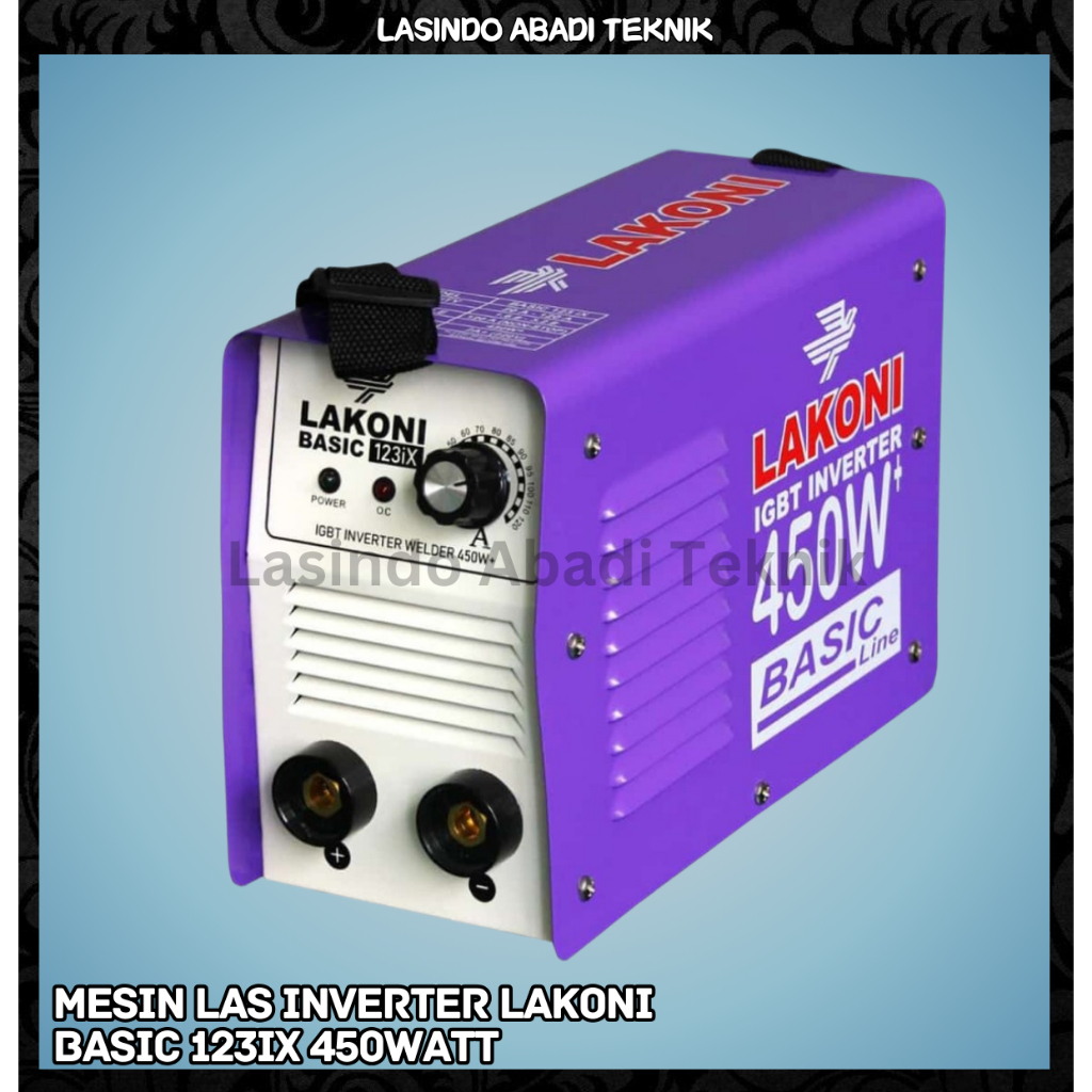 Mesin Las Lakoni 123 ix Mesin Las Inverter Lakoni 450watt Basic 123ix