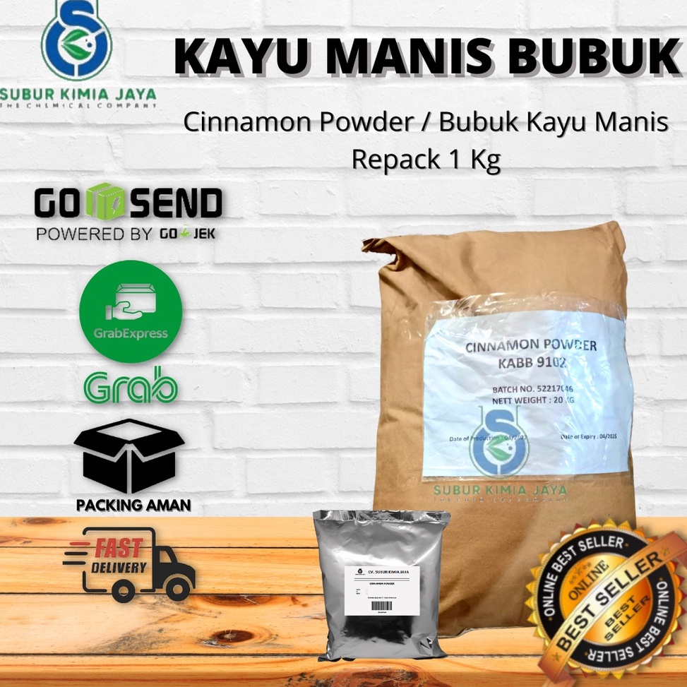 

ARF416 88 Bubuk Kayu Manis Bubuk Bubuk Cinnamon Powder Premium 1 KG