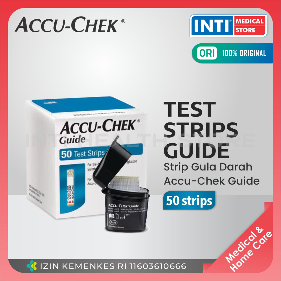 ACCU CHEK Strip Gula Darah Isi 50 Pcs / Strip Accu Chek Guide