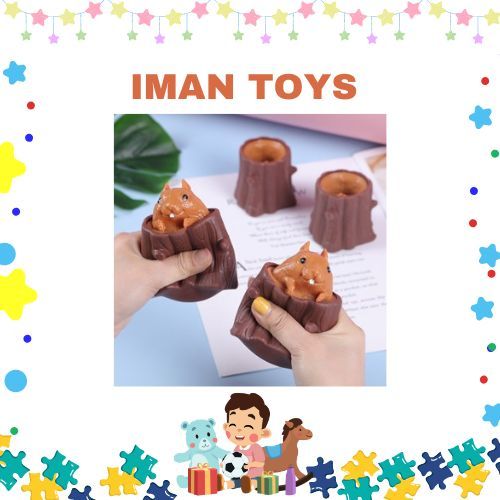 Mainan Anak Squishi tupai