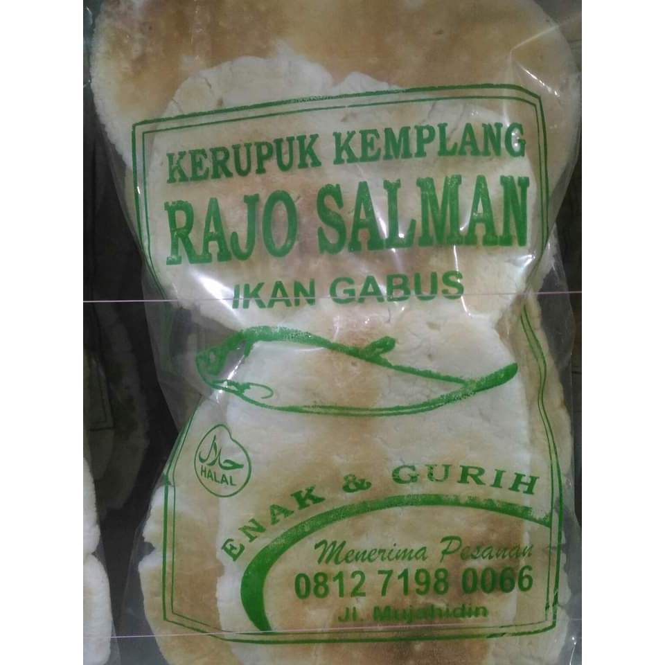 

Kemplang Badak Ikan Gabus | Berat 200 gram