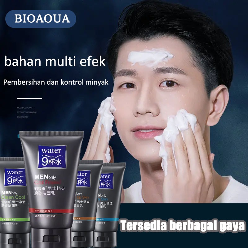 Pembersih Wajah Pria Pembersih Wajah Jerawat 100g Pembersih Wajah Pria Pemutih Wajah Pria Tungau Pem