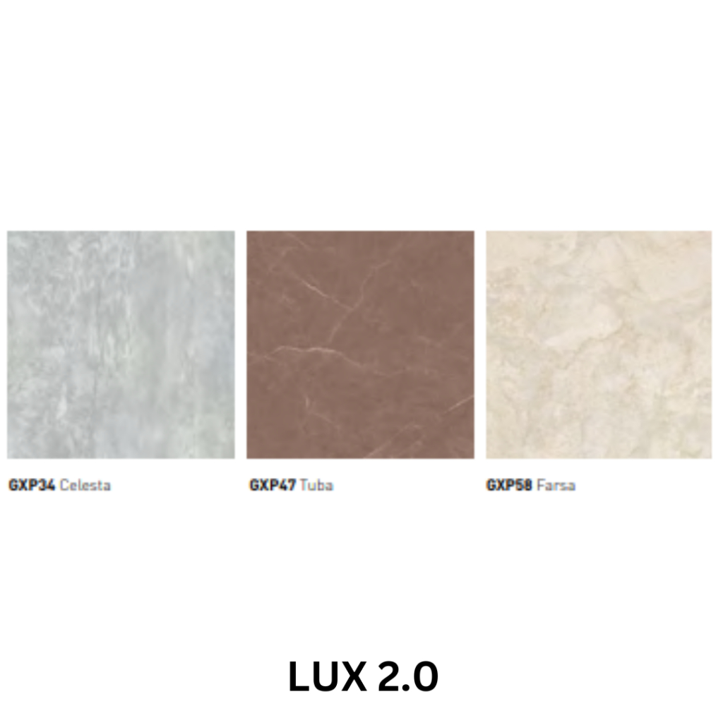 NIRO GRANIT EXCLUSIVE COLLECTION 80x80 GXP 39 Viola GXP 30 Dolce GXP 76 Diva