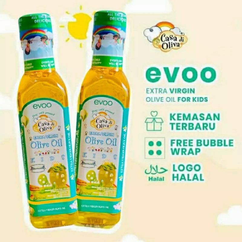 

MINYAK EVO UNTUK MPASI BAYI 6+ (1botol)