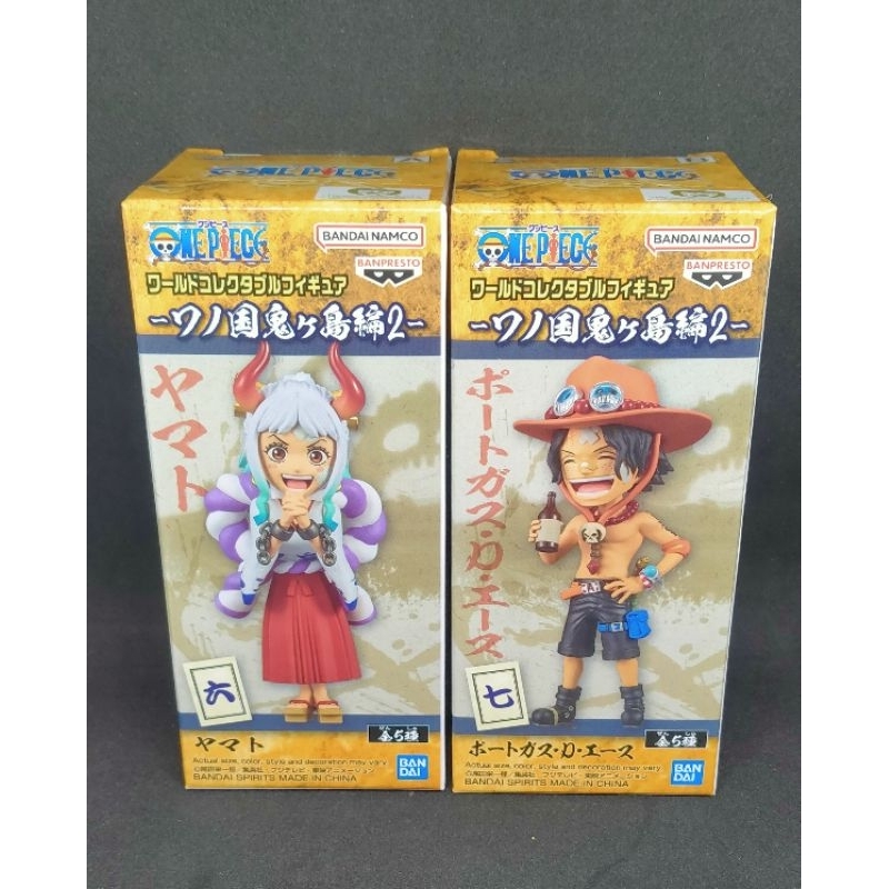 Wcf One Piece Onigashima Vol 2 Set Yamato Ace