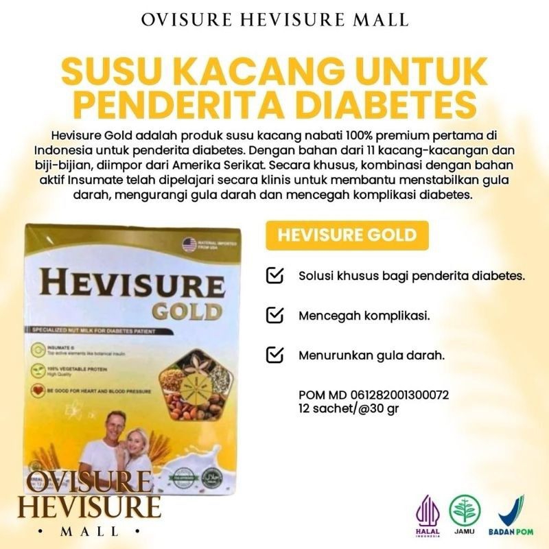 

HEVISURE- SUSU KACANG BERKHASIAT UNTUK KENCING MANIS