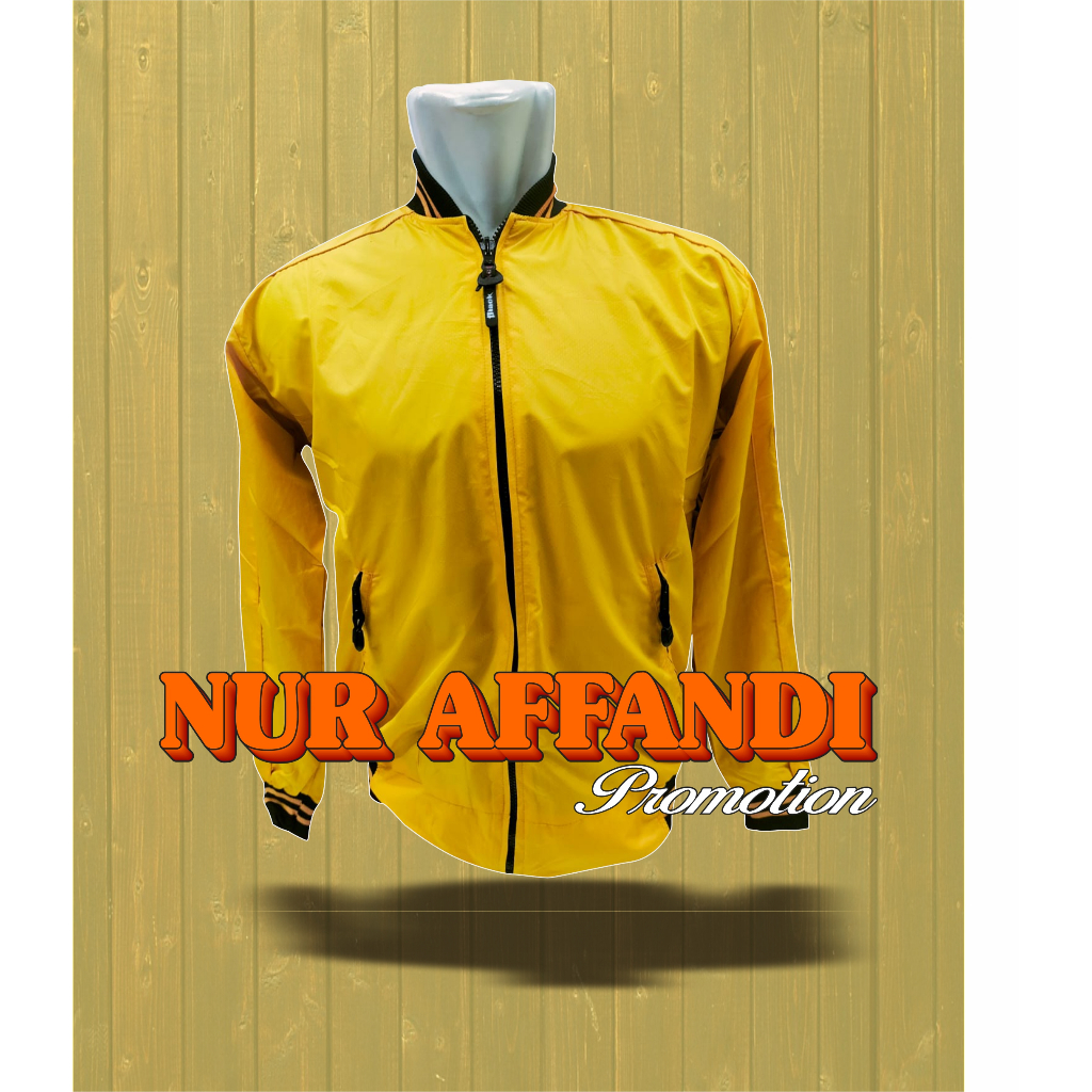 Jaket Bomber Kuning