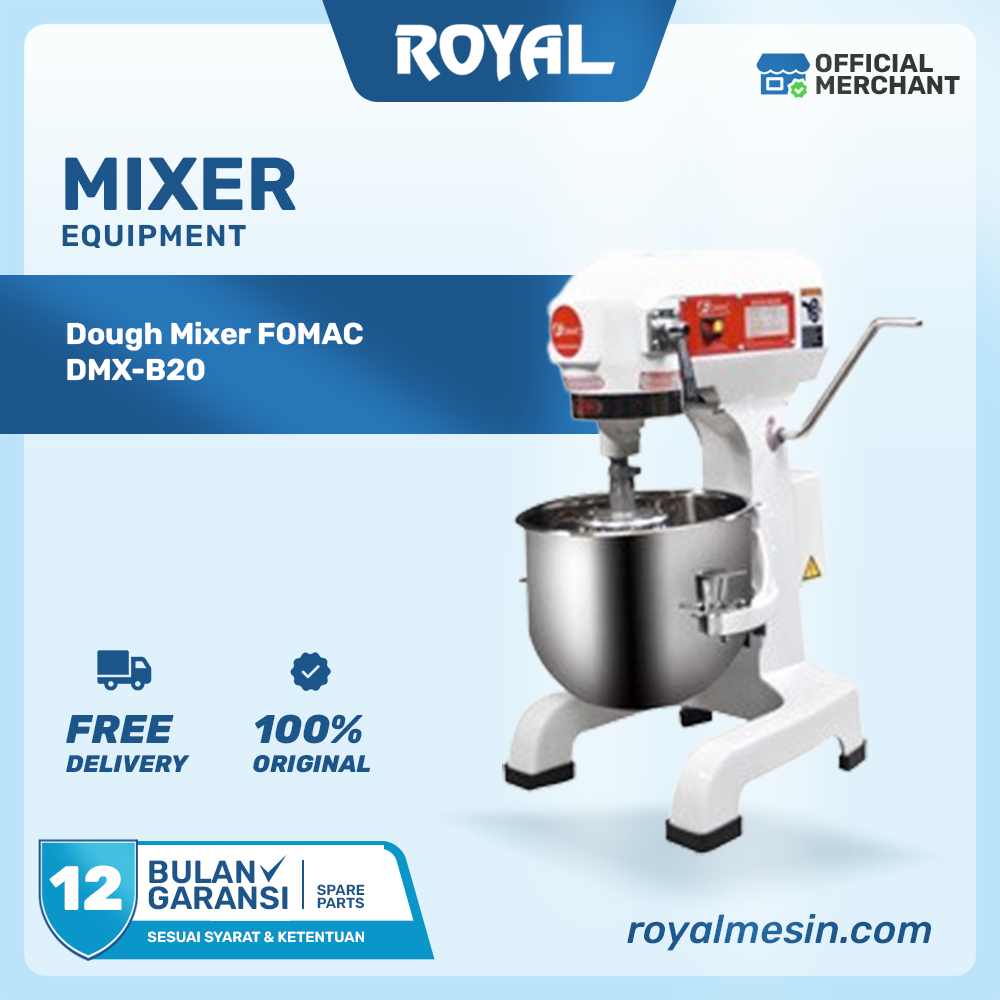 Dough Mixer FOMAC DMX-B20