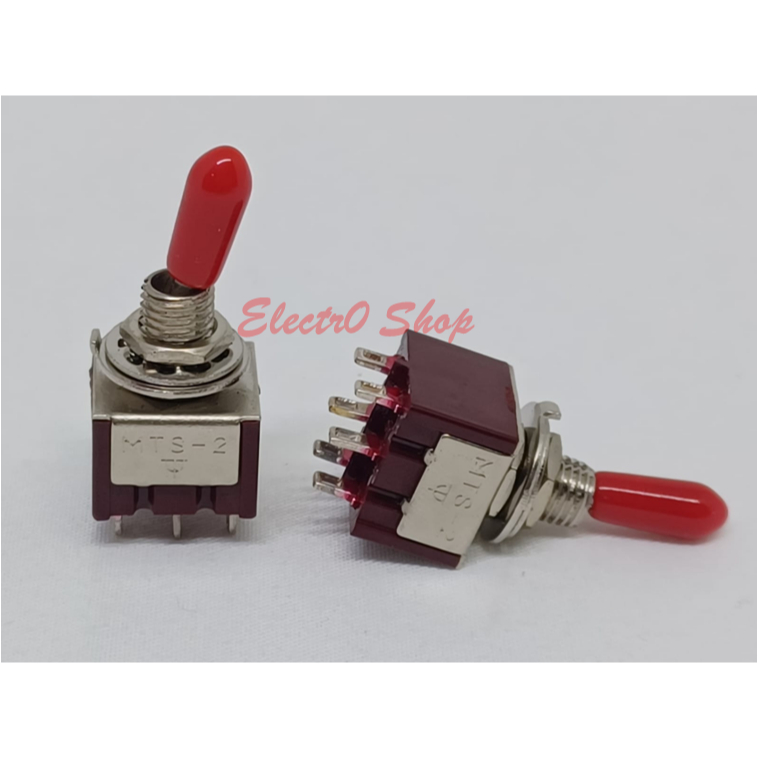 Switch Saklar Toggle 6 Pin Mini On-Off-On