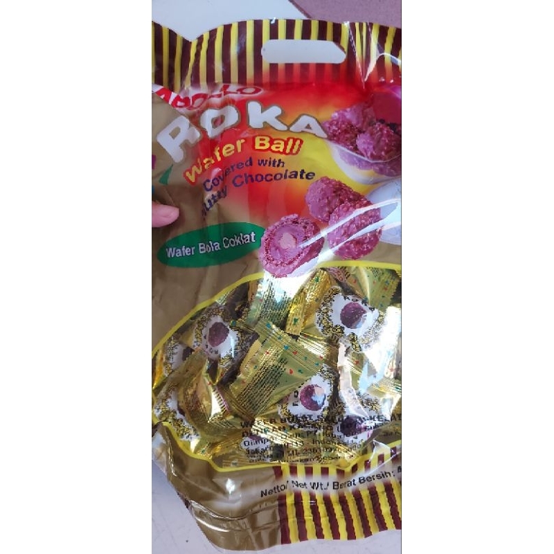 

Wafer coklat bulat/Apollo Roka chocolate 420gr