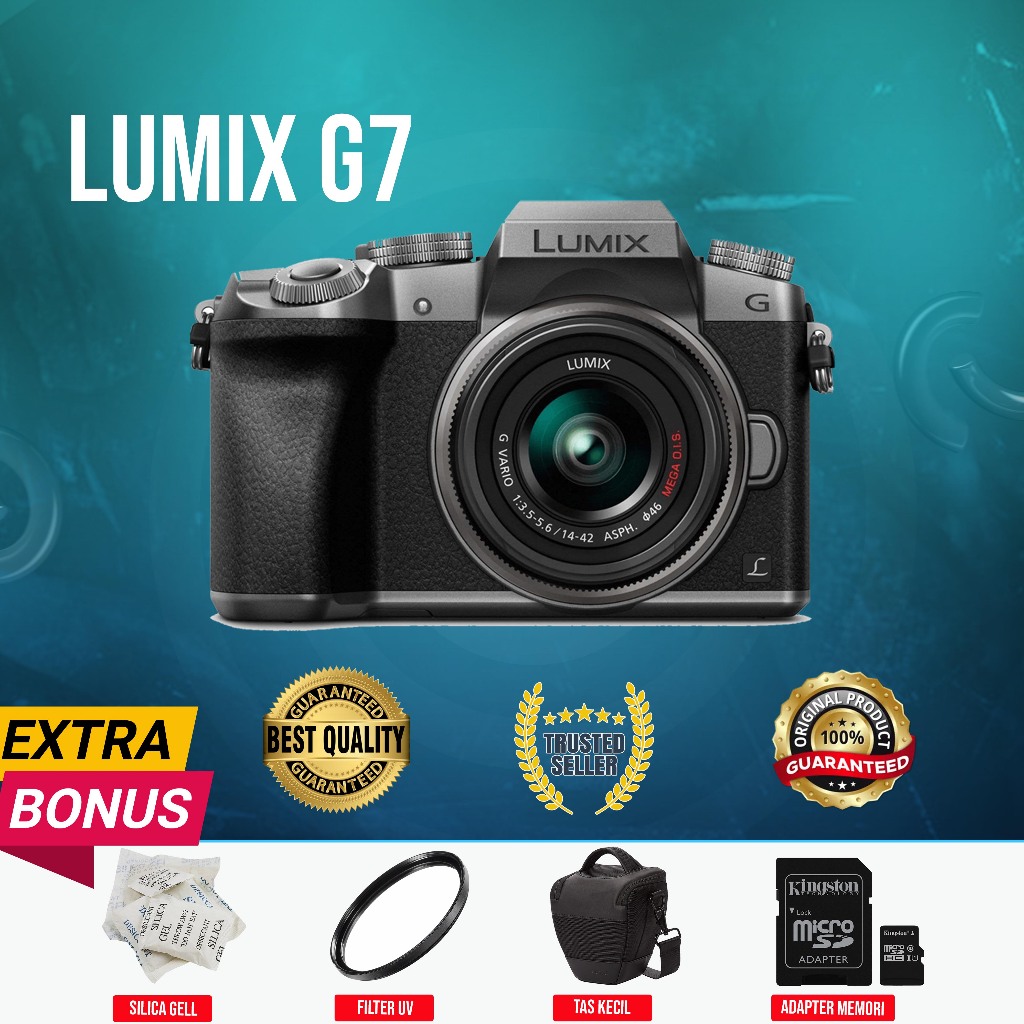 [GUBUKKAMERA] LUMIX G7 BODY ONLY ORIGINAL NORMAL MULUS MURAH (SECOND)