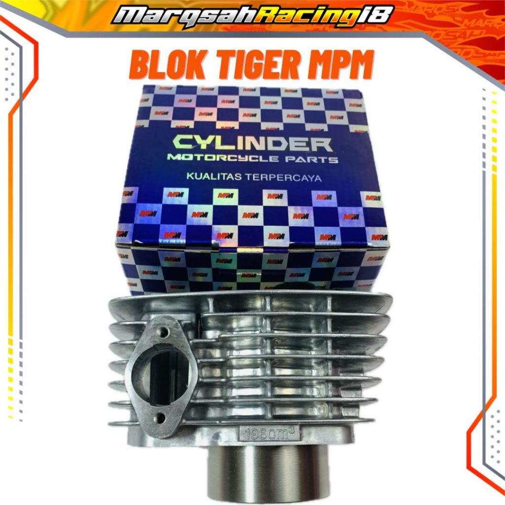 BLOK TIGER REVO MPM 196CM³ BLOK TIGER MARQSAH RACING18