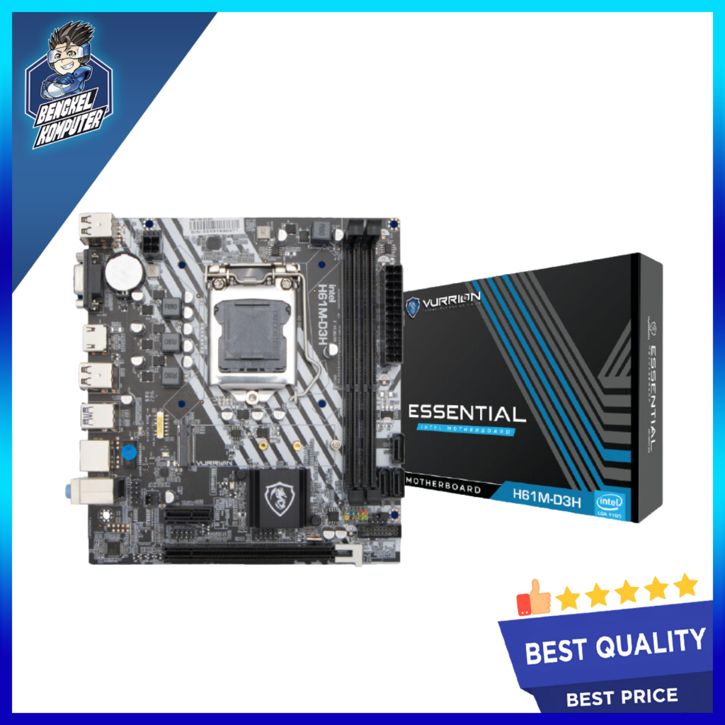 MOTHERBOARD VURRION ESSENTIAL H61M-D3H