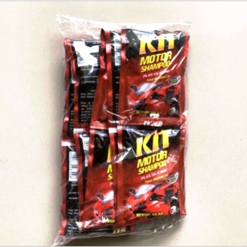 kit shampo motor 30ml/kit motor shampo isi 12pcs/shampo mobil