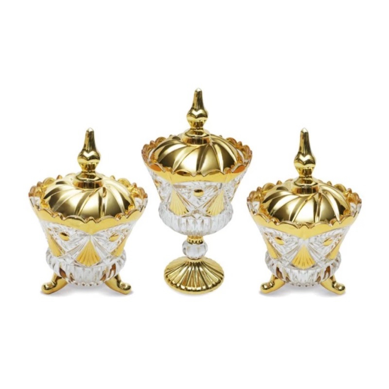 Toples Permen Kaca Ruxana | Toples crystal Vicenza| Toples lebaran Vicenza