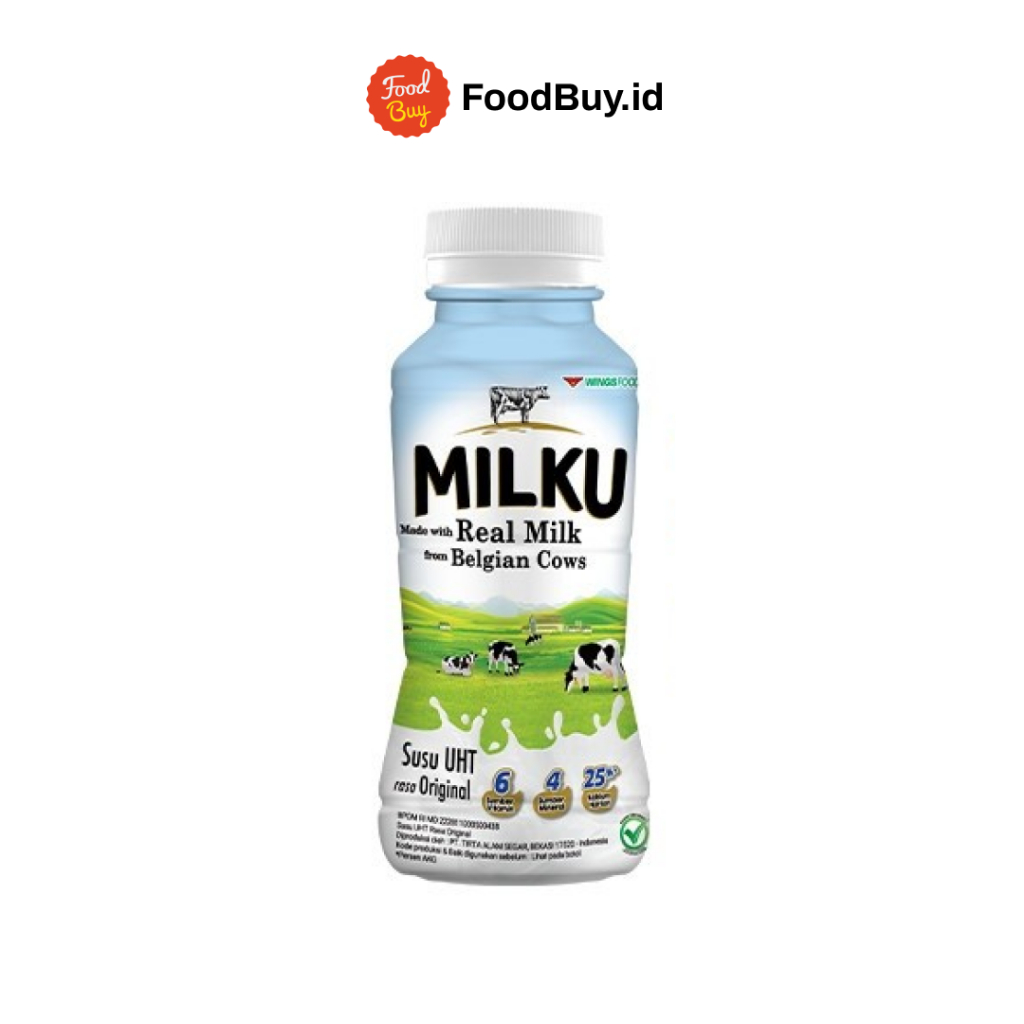 

Milku Susu UHT Rasa Original 200 ml
