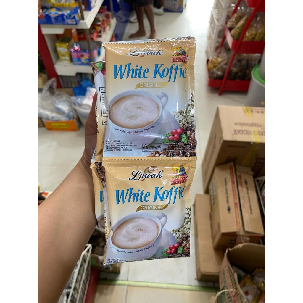 

Luwak White Coffee 20gr (Rencengan)